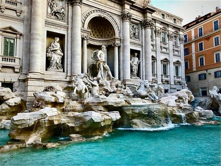 The Trevi Fountain — photograph by Randall Polito