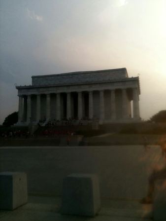 The Lincoln Memorial — photograph by Randall Polito