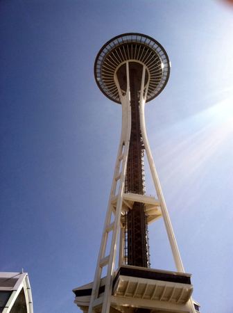 The Space Needle, Seattle — photograph by Randy Polito