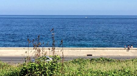 Ocean Horizon, Seawall — photograph by Randall Polito