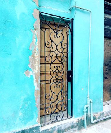 Turquoise Wall, Iron Gate — photograph by Randall Polito
