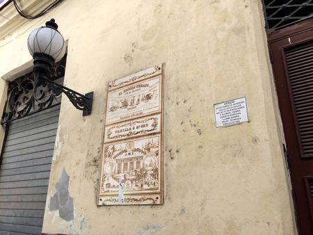 Building Corner, Havana Plaques — photograph by Randall Polito