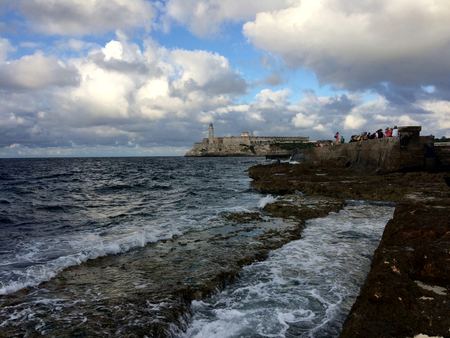 The Seawall, Havana — photograph by Randy Polito