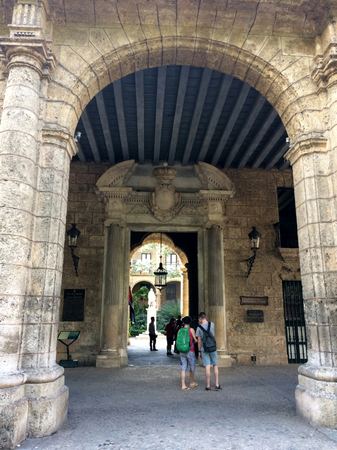 The Archway Entrance — photograph by Randall Polito