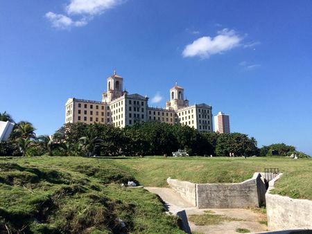 Hotel Nacional, Grounds View — photograph by Randy Polito
