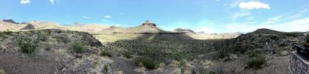 Desert Mesa, Panoramic — photograph by Randall Polito