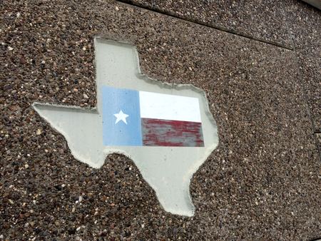 Texas, State Shape — photograph by Randy Polito