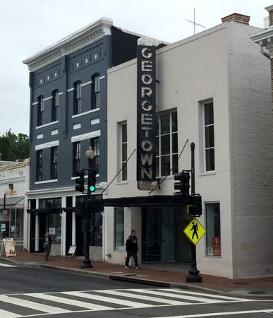 Georgetown, Street Corner — photograph by Randall Polito