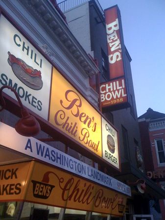 Ben's Chili Bowl, Washington — photograph by Randy Polito