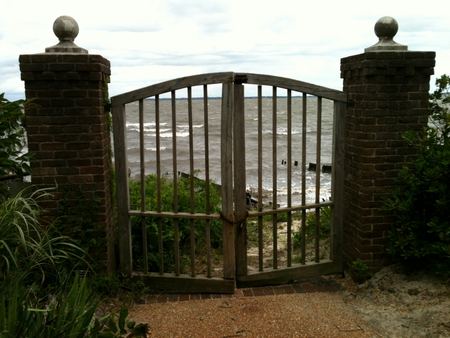 The Iron Gate, Beach Beyond — photograph by Randall Polito