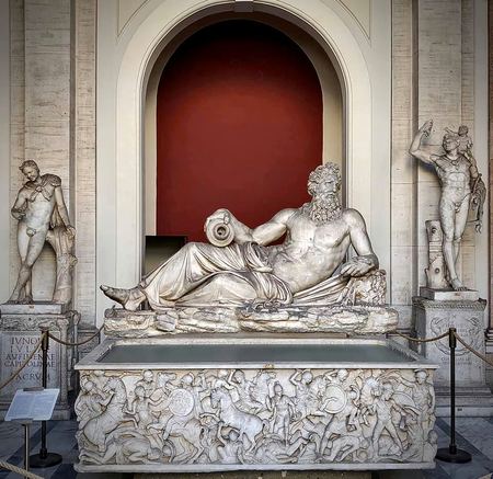 Reclining Figure, Red Alcove — photograph by Randall Polito